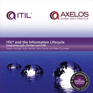 ITIL and the information lifecycle de AXELOS