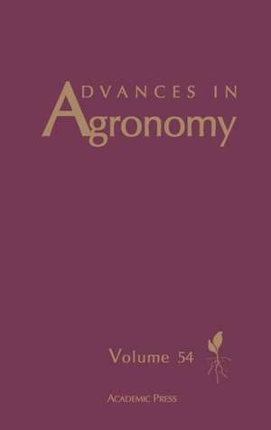 Advances in Agronomy de Donald L. Sparks