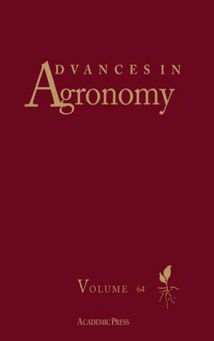 Advances in Agronomy de Donald L. Sparks