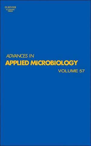 Advances in Applied Microbiology de Allen I. Laskin