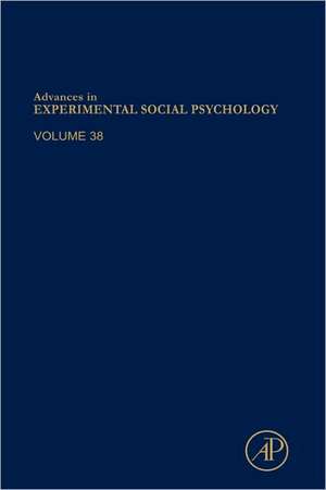 Advances in Experimental Social Psychology de Mark P. Zanna