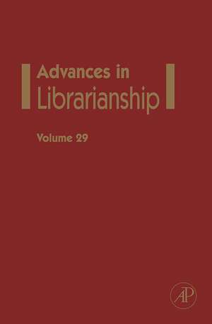 Advances in Librarianship de Danuta A. Nitecki