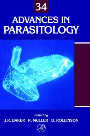 Advances in Parasitology de John R. Baker