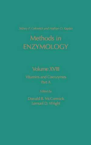 Vitamins and Coenzymes, Part A de Nathan P. Kaplan