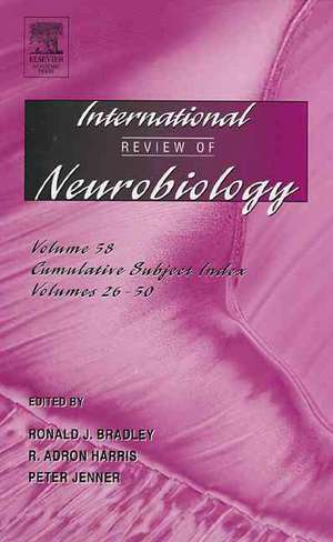 International Review of Neurobiology de Ronald J. Bradley