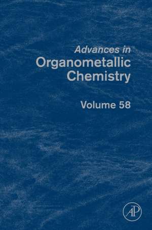 Advances in Organometallic Chemistry de Anthony F. Hill