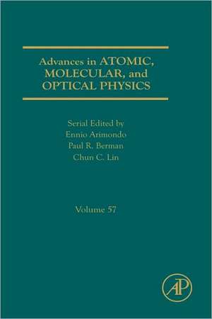 Advances in Atomic, Molecular, and Optical Physics de Ennio Arimondo