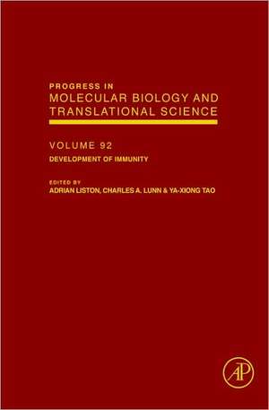 Development of T Cell Immunity de Adrian Liston