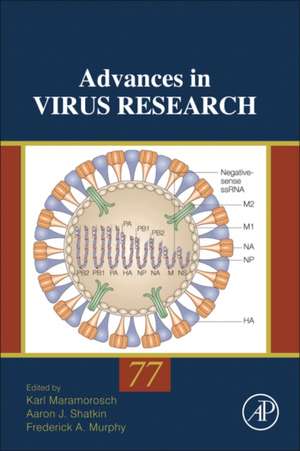 Advances in Virus Research de Karl Maramorosch