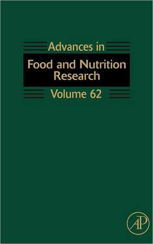 Advances in Food and Nutrition Research de Steve Taylor