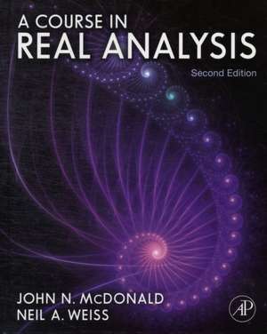 A Course in Real Analysis de John N. McDonald