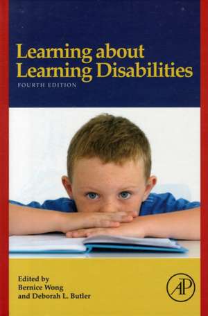 Learning About Learning Disabilities de Bernice Wong