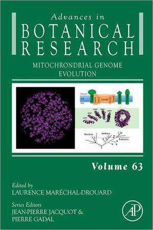 Mitochondrial Genome Evolution de Laurence Marechal-Drouard