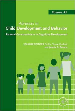 Rational Constructivism in Cognitive Development de Fei Xu