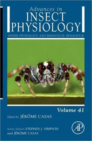 Spider Physiology and Behaviour: Behaviour de Jerome Casas