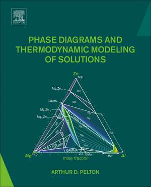 Phase Diagrams and Thermodynamic Modeling of Solutions de Arthur D. Pelton