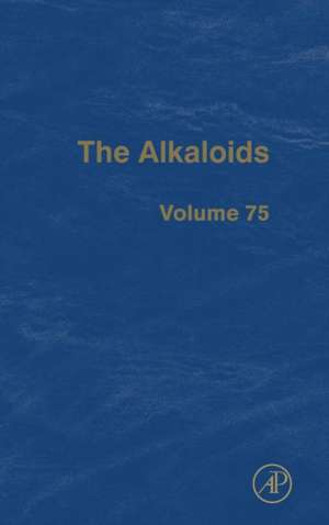 The Alkaloids de Hans-Joachim Knolker