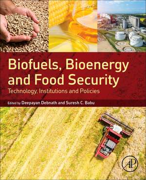 Biofuels, Bioenergy and Food Security: Technology, Institutions and Policies de Deepayan Debnath