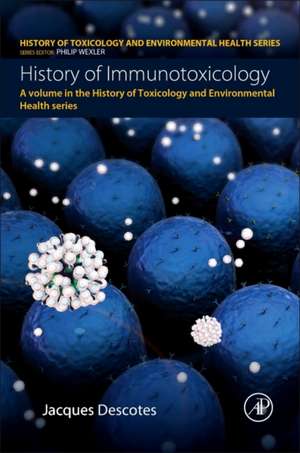 History of Immunotoxicology de Jacques Descotes