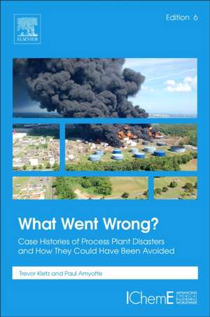 What Went Wrong?: Case Histories of Process Plant Disasters and How They Could Have Been Avoided de Trevor Kletz