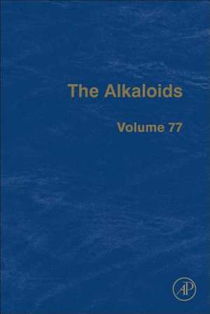 The Alkaloids de Hans-Joachim Knolker