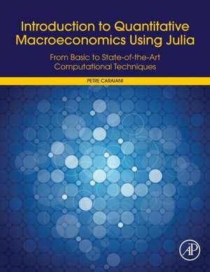 Introduction to Quantitative Macroeconomics Using Julia: From Basic to State-of-the-Art Computational Techniques de Petre Caraiani