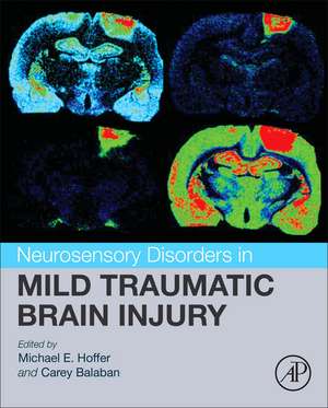 Neurosensory Disorders in Mild Traumatic Brain Injury de Michael E. Hoffer