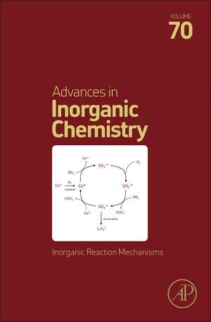 Inorganic Reaction Mechanisms de Rudi van Eldik