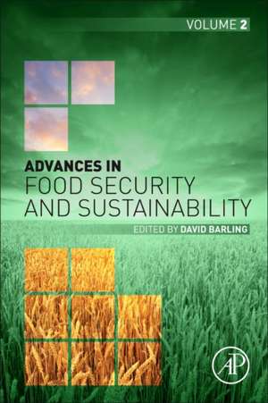 Advances in Food Security and Sustainability de David Barling