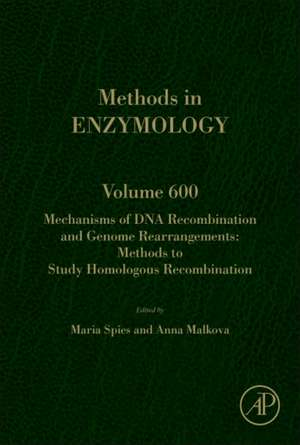 Mechanisms of DNA Recombination and Genome Rearrangements: Methods to Study Homologous Recombination de Maria Spies