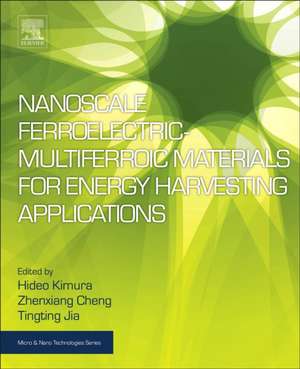 Nanoscale Ferroelectric-Multiferroic Materials for Energy Harvesting Applications de Hideo Kimura