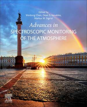 Advances in Spectroscopic Monitoring of the Atmosphere de Weidong Chen