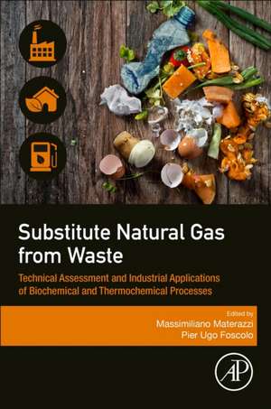 Substitute Natural Gas from Waste: Technical Assessment and Industrial Applications of Biochemical and Thermochemical Processes de Massimiliano Materazzi