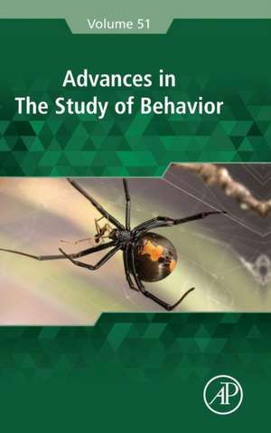 Advances in the Study of Behavior de Marc Naguib