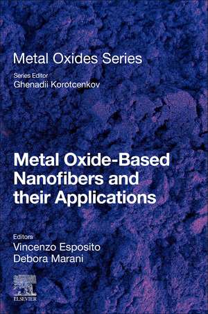 Metal Oxide-Based Nanofibers and Their Applications de Vincenzo Esposito