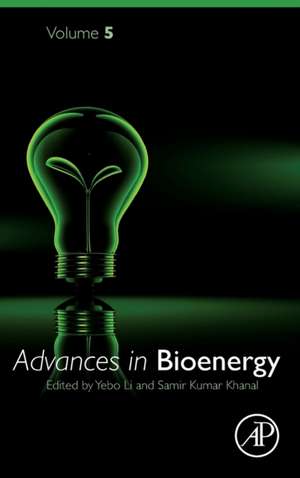 Advances in Bioenergy de Yebo Li