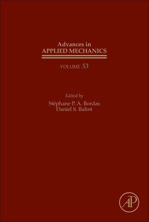 Advances in Applied Mechanics de Daniel S. Balint