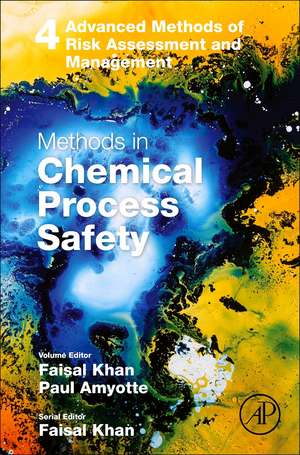 Methods in Chemical Process Safety de Paul Amyotte