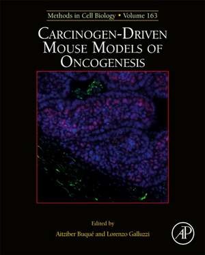 Carcinogen-Driven Mouse Models of Oncogenesis de Lorenzo Galluzzi