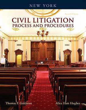 New York Civil Litigation: Process and Procedures de Thomas F. Goldman