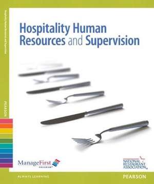 Human Resources Management and Supervision with Access Card de National Restaurant Association