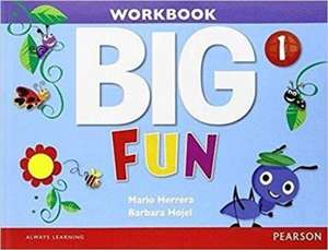 Big Fun 1 Workbook with Audio CD de Herrera &. Hojel