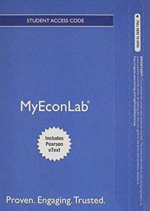 New Myeconlab with Pearson Etext -- Access Card -- For Microeconomics: Driving Business Value with Analytics de Daron Acemoglu