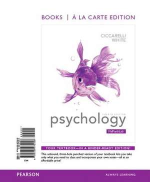 Psychology, Books a la Carte Edition & Revel -- Access Card Package de Saundra K. Ciccarelli