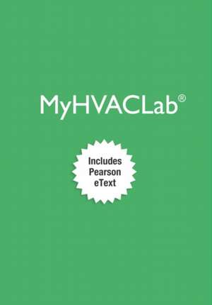 Myhvaclab with Pearson Etext -- Access Card -- For Fundamentals of Hvacr de Carter Stanfield