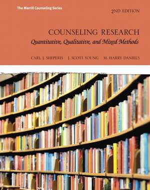 Counseling Research de Carl J. Sheperis