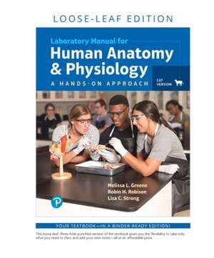 Laboratory Manual for Human Anatomy & Physiology de Lisa Strong