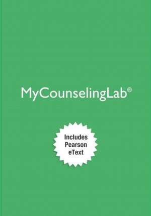 Mycounselinglab with Pearson Etext -- Access Card -- For Professional Counseling de Harold L. Hackney