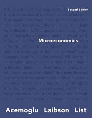 Acemoglu, D: Microeconomics de John List