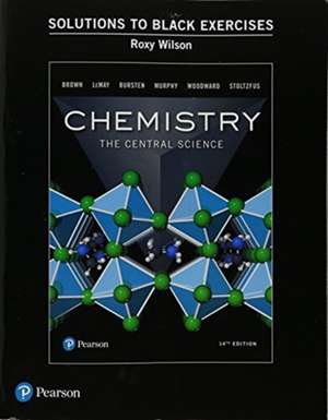 Student Solutions Manual (Black Exercises) for Chemistry de Bruce Bursten